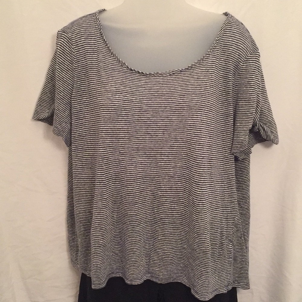 💰⬇️ ATHLETA | Striped Active Crop Top